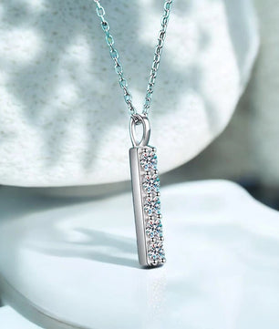 D Color 5 Gems Moissanite Necklace - Ornalux