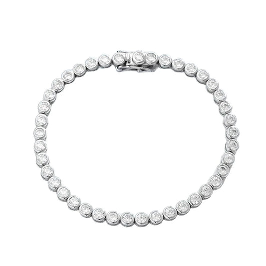 GRA Certified D Color Moissanite Tennis Bracelet - Ornalux