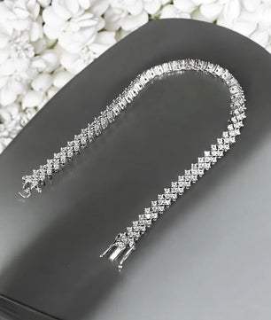 D Color Full Moissanite Tennis Bracelet - Ornalux