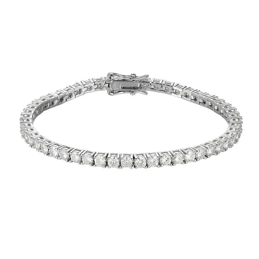 Luxury Moissanite Diamond Bracelet for Women/Men - Ornalux