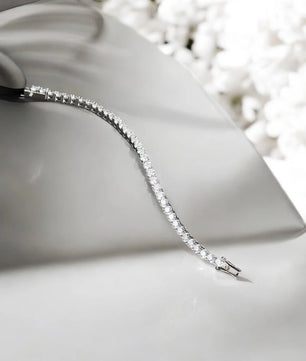 Luxury Moissanite Diamond Bracelet for Women/Men - Ornalux
