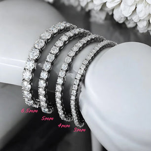 Luxury Moissanite Diamond Bracelet for Women/Men - Ornalux