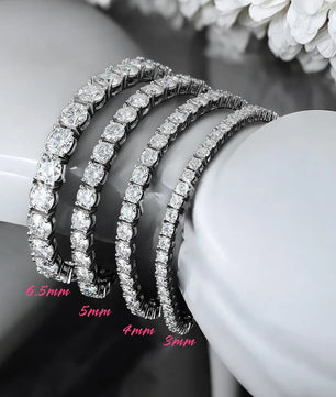 Luxury Moissanite Diamond Bracelet for Women/Men - Ornalux