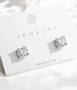 0.1-3CT Moissanite Stud Earrings - Ornalux