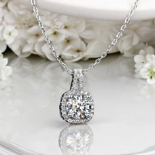 S925 Sterling Silver Moissanite Jewelry Set - Ornalux