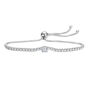 1.7CT Round Cut Moissanite Tennis Bracelet - Ornalux