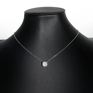 Classic Moissanite Necklace for Women - Ornalux