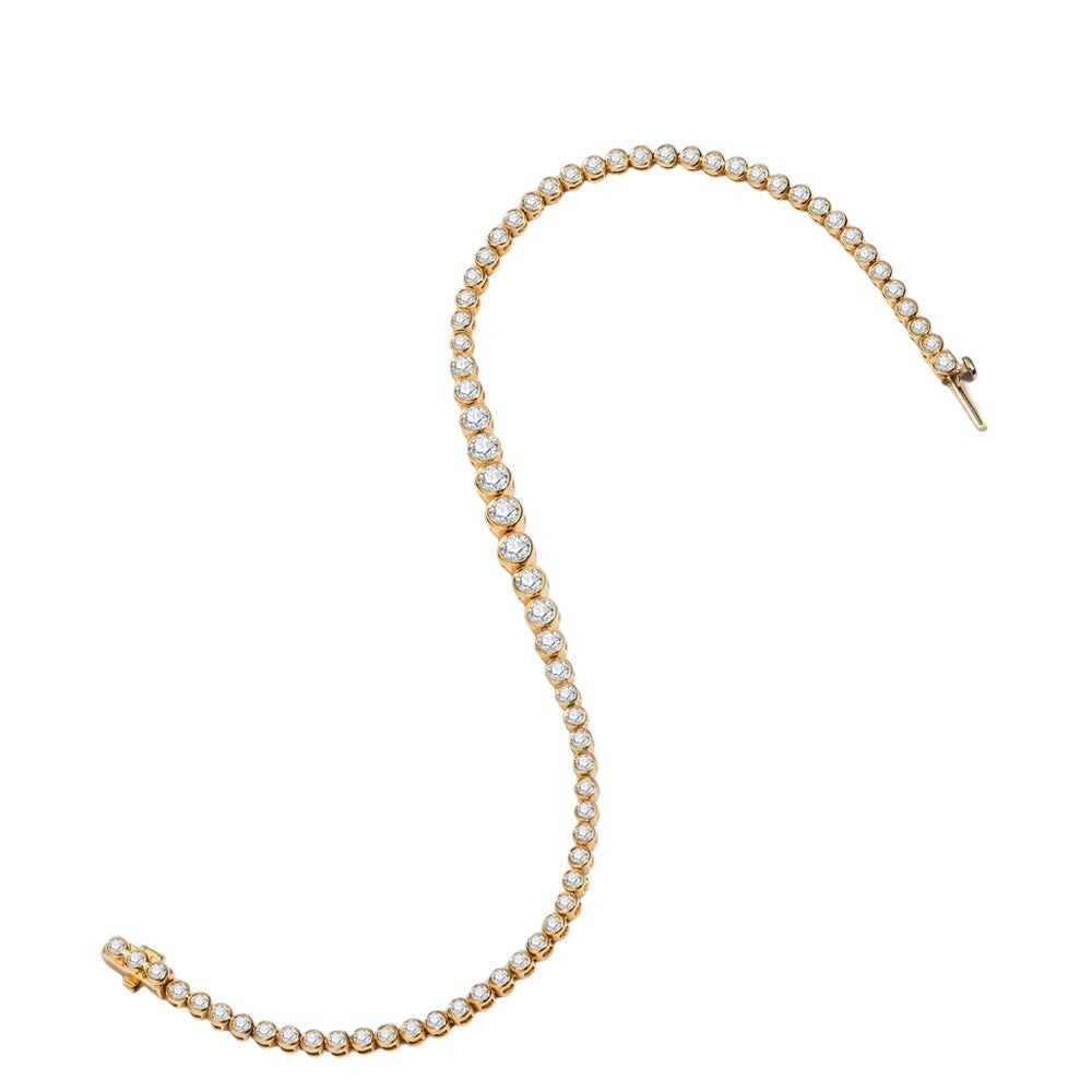 Luxury Moissanite Tennis Bracelet - Unique Design - Ornalux