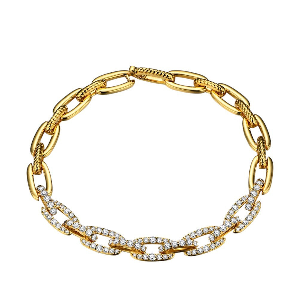 Luxury Moissanite Diamond Bracelet - Fine Jewelry - Ornalux