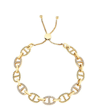 Sparkling Moissanite Diamond Bracelet - Ornalux