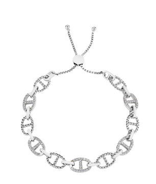 Sparkling Moissanite Diamond Bracelet - Ornalux