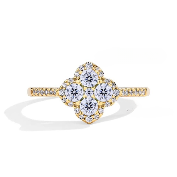 Classic Moissanite Rings for Women - D Color VVS1