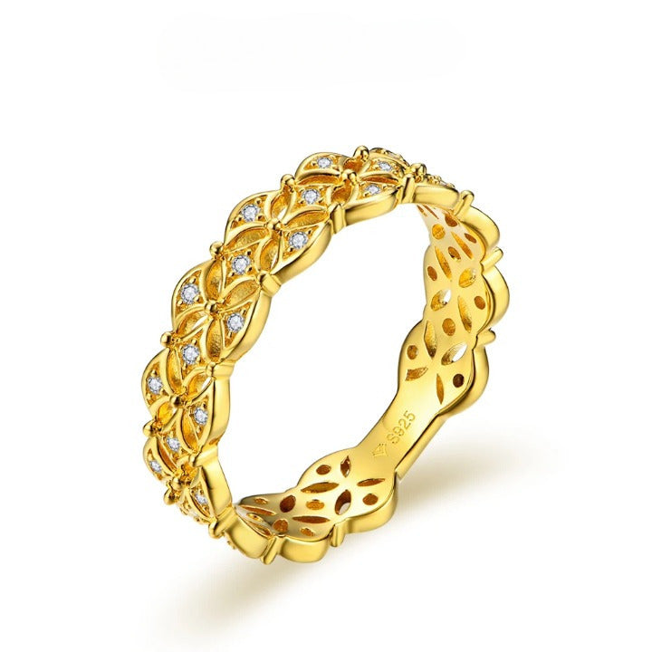 Moissanite Diamond Eternity Matching Band - Ornalux