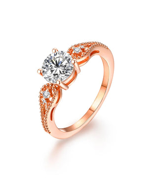 1.0CT Moissanite Gold Ring for Women - Ornalux