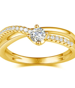 High Quality 4mm Moissanite Wedding Band - Ornalux