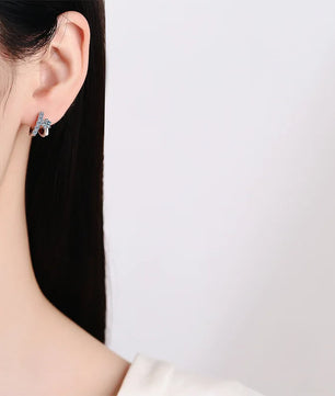 Certified Moissanite Stud Earrings - Sparkling Earrings - Ornalux