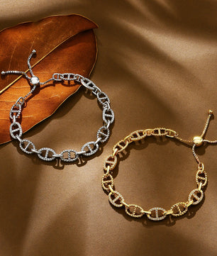 Sparkling Moissanite Diamond Bracelet - Ornalux