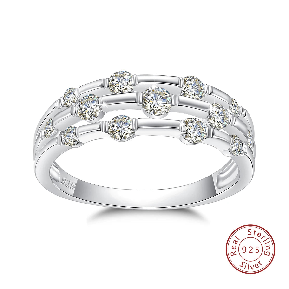Trending Wedding Band Moissanite Ring - Ornalux